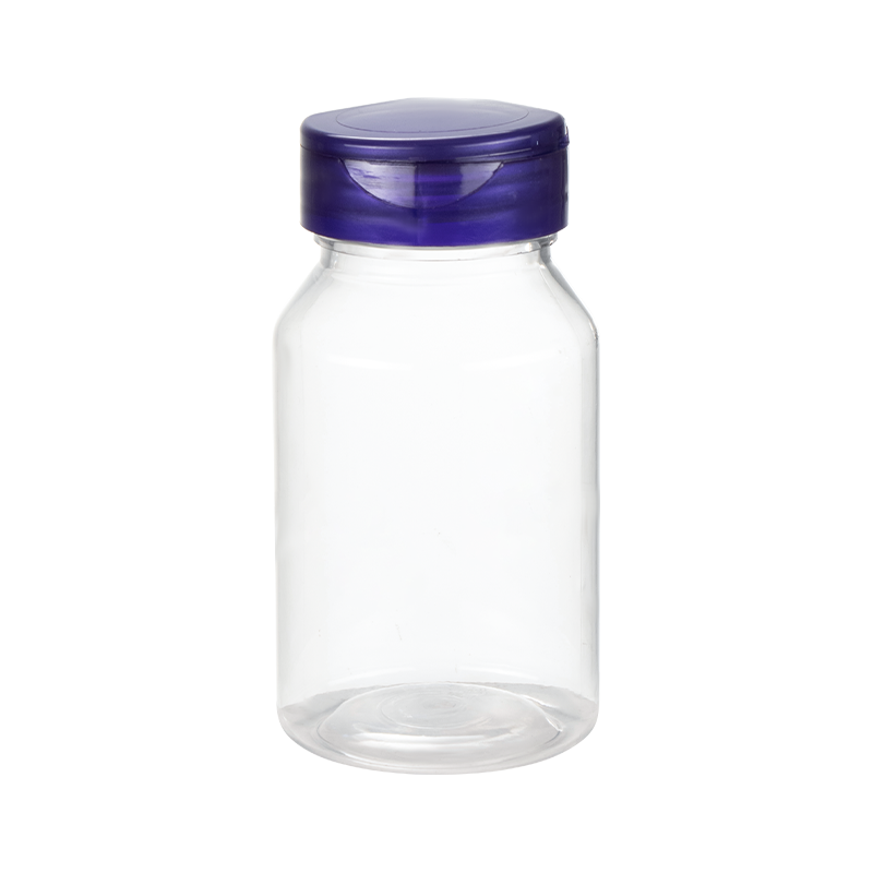 PET schuine schouderfles van 120 ml