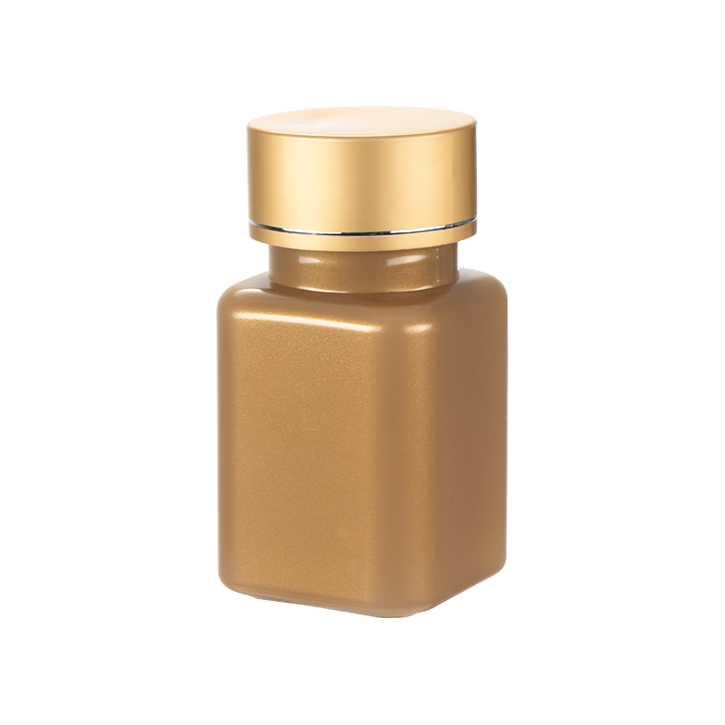 PET-fles van 80 ml, vierkant