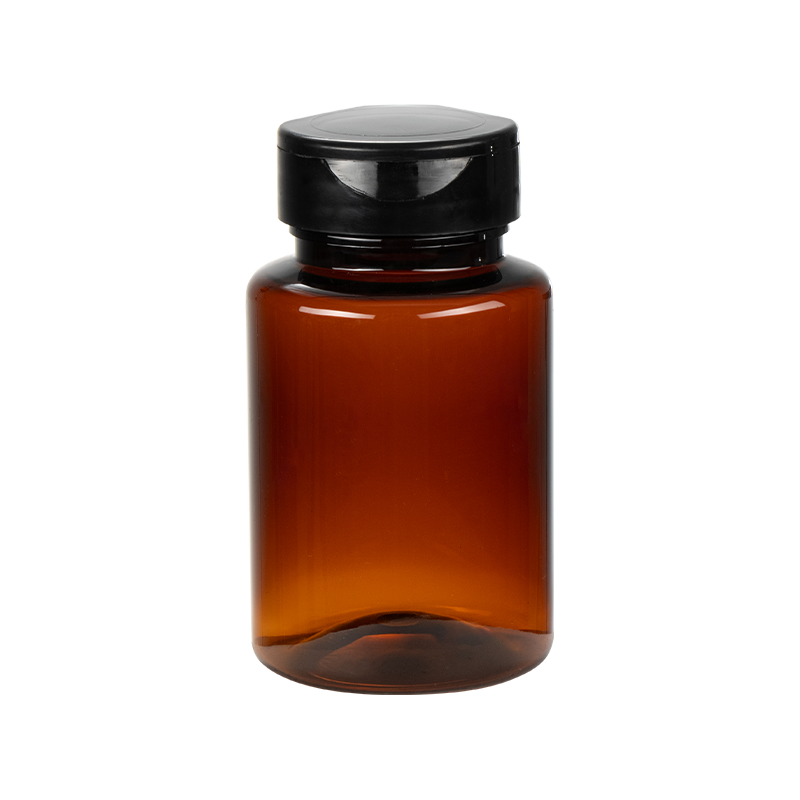 Ronde PET-fles van 120 ml