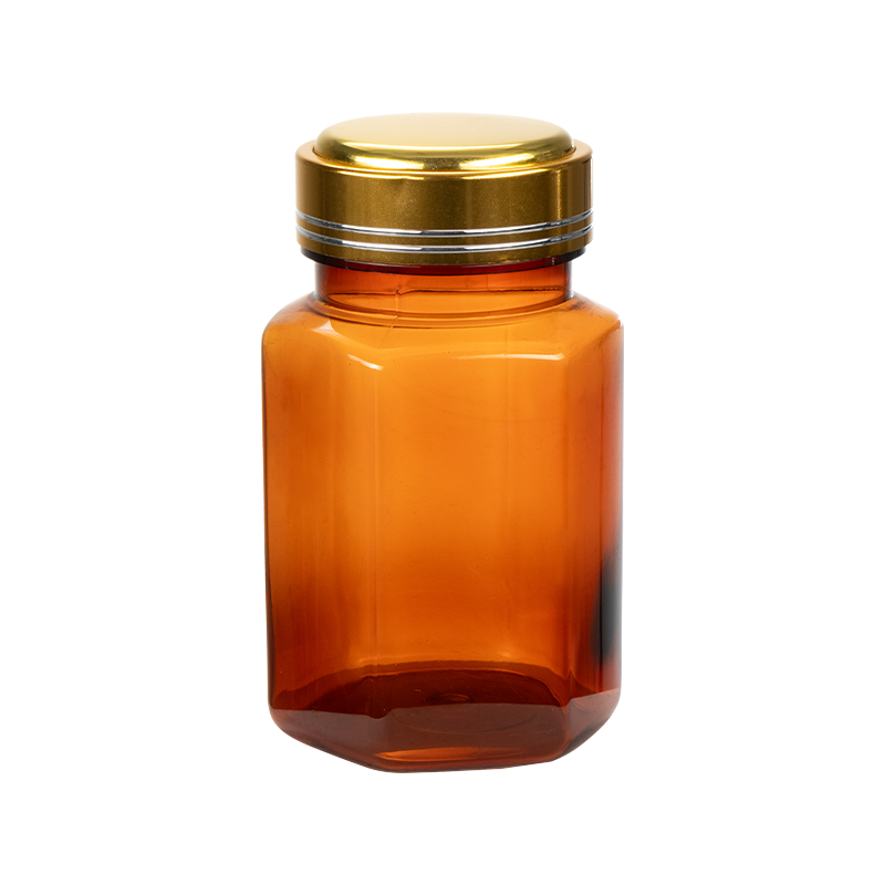 PET-fles van 175 ml, zeshoekig