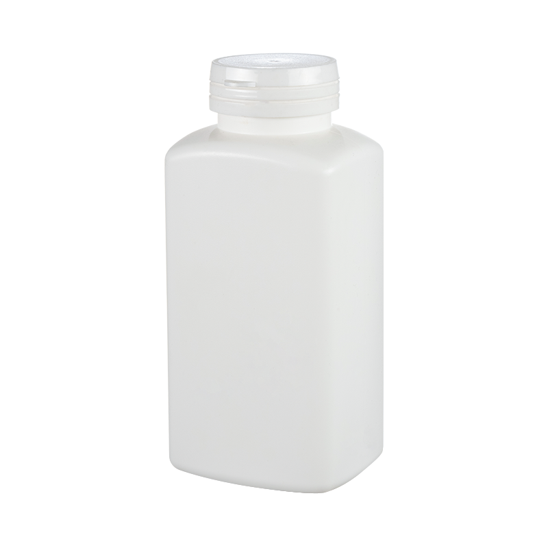 HDPE vierkante afscheurbare fles van 250 ml