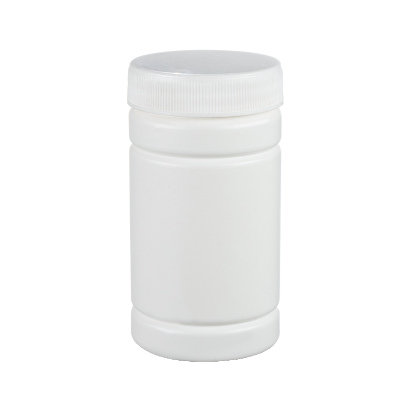 120 ml enkellaags platte deksel HDPE bamboefles