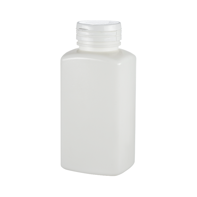 HDPE vierkante fles met trekscheurdeksel